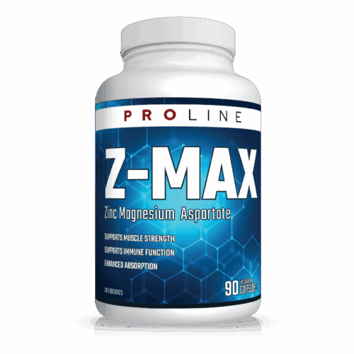 Proline Z-max ZMA bottle